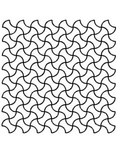 Stencil Quilting motif japonais